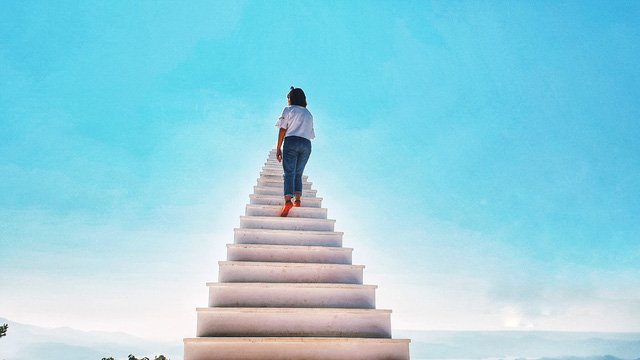 Nấc thang lên thiên đường "ảo diệu" không kém cạnh ở Đà Lạt. (Ảnh: Bảo Bình) Nấc thang lên thiên đường "ảo diệu" không kém cạnh ở Đà Lạt. (Ảnh: Bảo Bình)