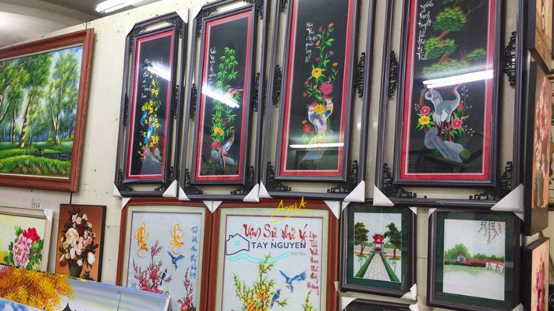 Tranh thêu Cự Phú An