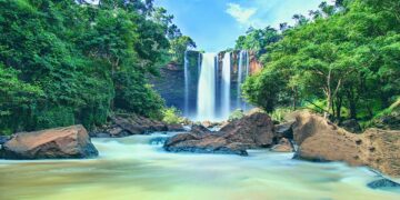 Thác Phú Cường – Nét thơ độc đáo của núi rừng Gia Lai